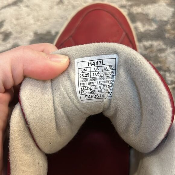 Asics Gel-Spotlyte Isiah Thomas Size‎ 10.5 (H447L-2525) Burgundy Basketball Mens - Picture 3 of 15